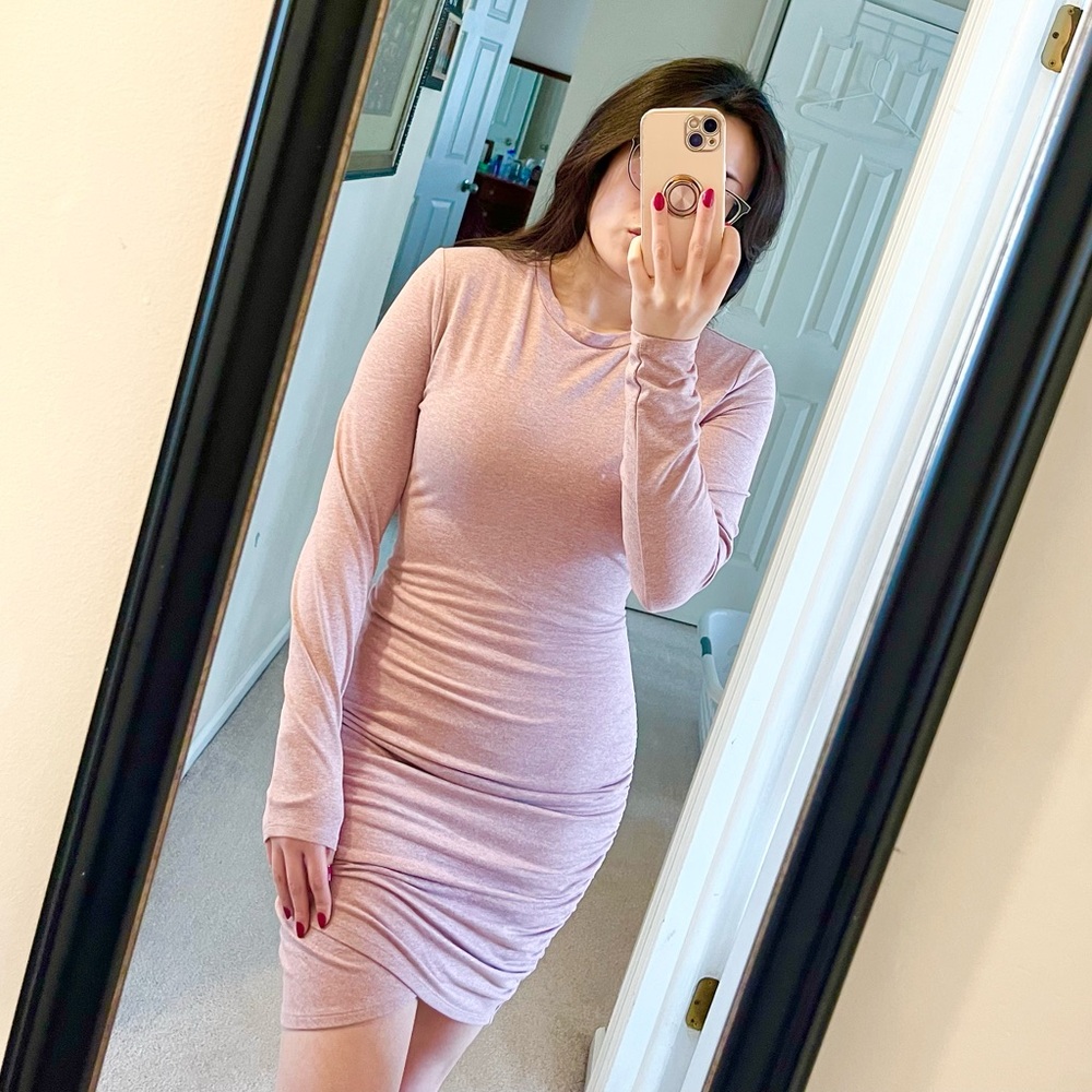 Express Body Contour Sweater Dress